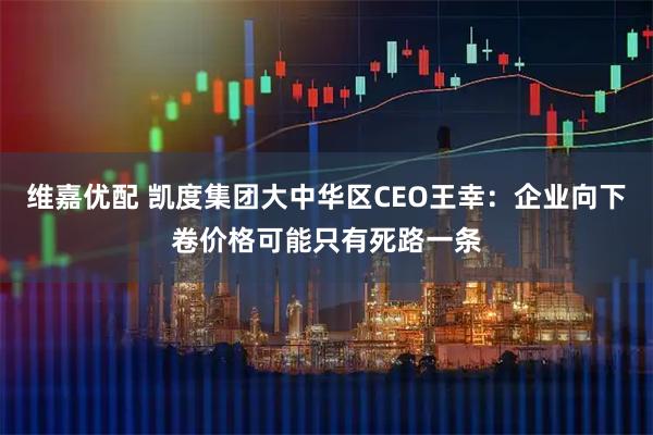 维嘉优配 凯度集团大中华区CEO王幸：企业向下卷价格可能只有死路一条
