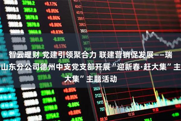 智云理财 党建引领聚合力 联建营销促发展——瑞众保险山东分公司德州中支党支部开展“迎新春·赶大集”主题活动